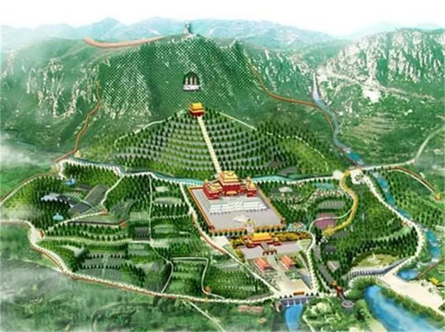 Peta Qin Shi Huang Tomb